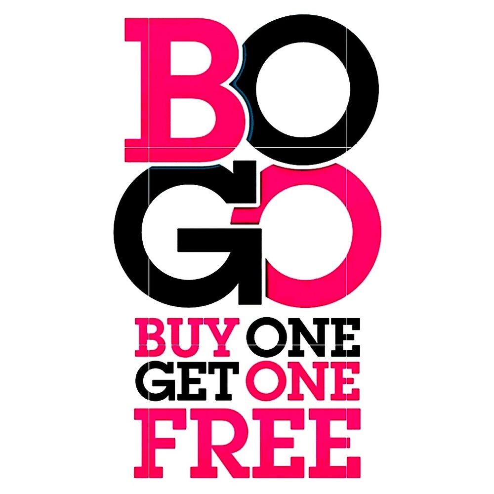 Buy One Get One FREE deal!!